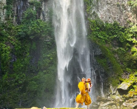 【大分県 安心院応援プロジェクト】東椎屋の滝の雄大な自然と、受け継がれてきた伝統行事 　 東椎屋の滝の滝開き