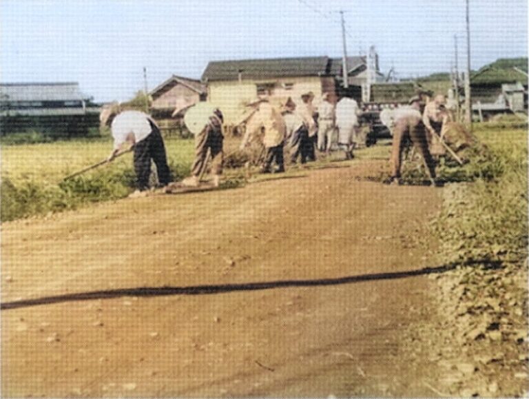 道路愛護風景(木裳) 