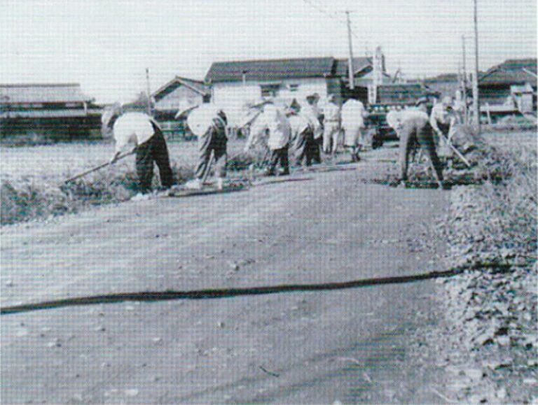 道路愛護風景(木裳)