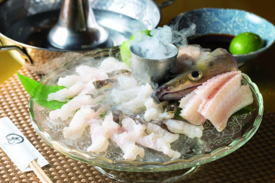 【豊前海の鱧フェア】～花咲くハモの歯ごたえと旨味 しゃぶしゃぶで味わうハモの醍醐味～『創作居酒屋 まるとら』