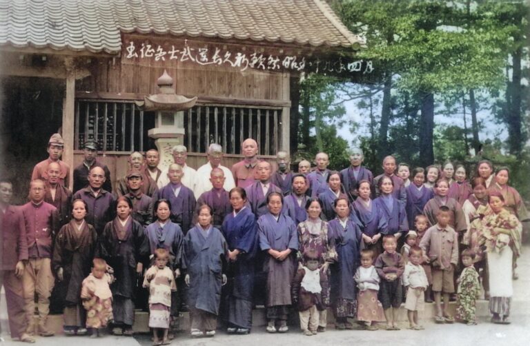 昭和19年4月 出征兵士武運長久祈願祭 三女神社