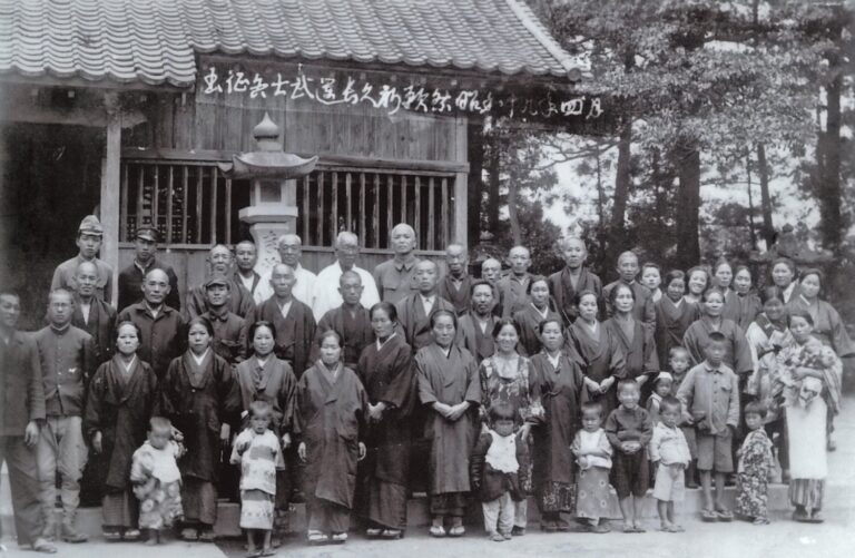 昭和19年4月 出征兵士武運長久祈願祭 三女神社