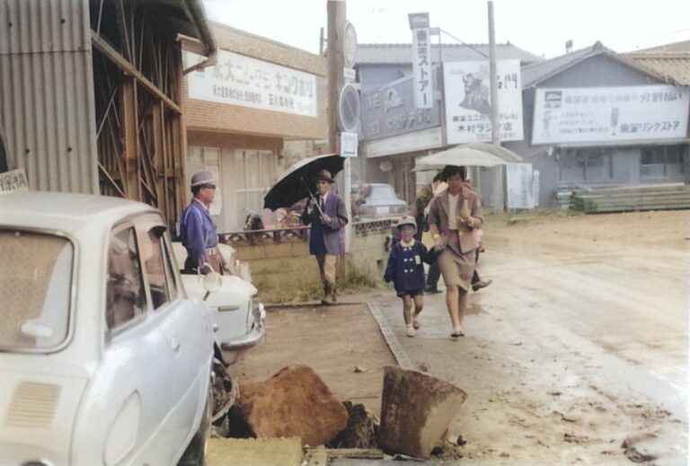 昭和50年代 下市 木村ラジオ店付近
