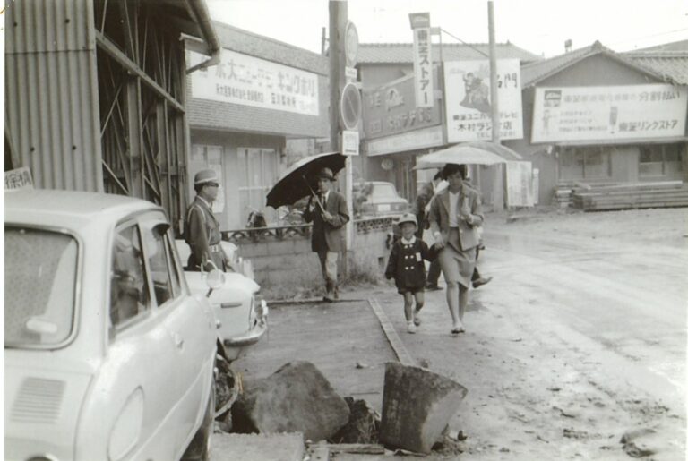 昭和50年代 下市 木村ラジオ店付近