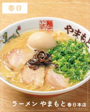 【福岡麺本2026】懐かしさを感じさせる味。『ラーメン やまもと 春日本店』｜春日市下白水南