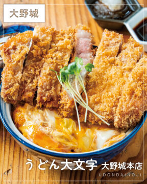 【福岡肉本2026】カツ7枚！圧巻の極みカツ丼『うどん大文字 大野城本店』｜大野城市山田