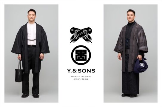 【ポップアップ】「Y. & SONS」が期間限定で福岡・天神の岩田屋に登場！ “2026年 秋冬メンズきもの”を先行展開中！