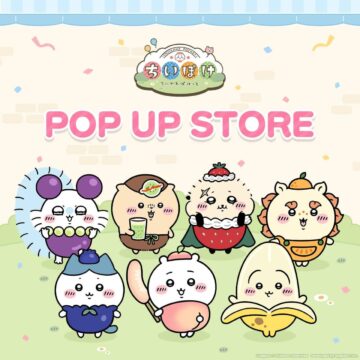 ちいかわファン必見！福岡PARCOに期間限定ポップアップストアが登場
